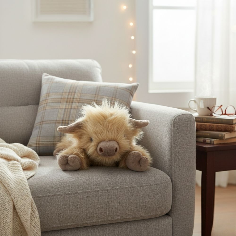 HighlandCalm™ – Peluche Vache des Highlands